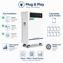 Batterie LiFePO4 sur pied 16kW 314Ah 51,2V - 2