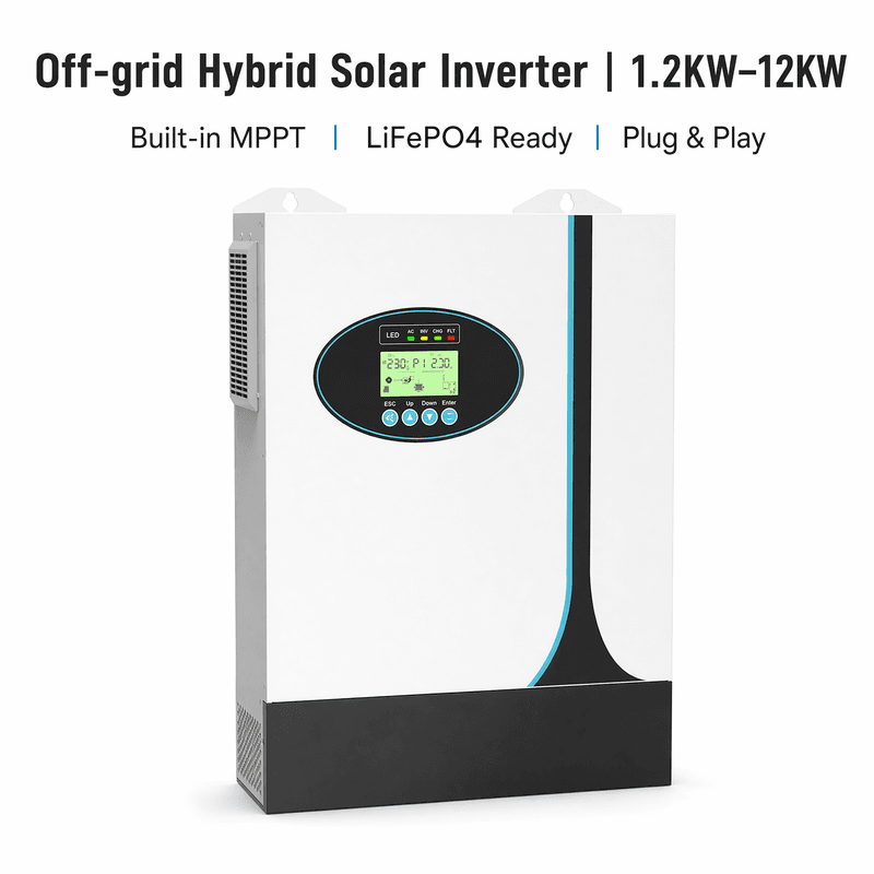 Onduleur solaire hybride hors reseau NKH 1,2~12kW